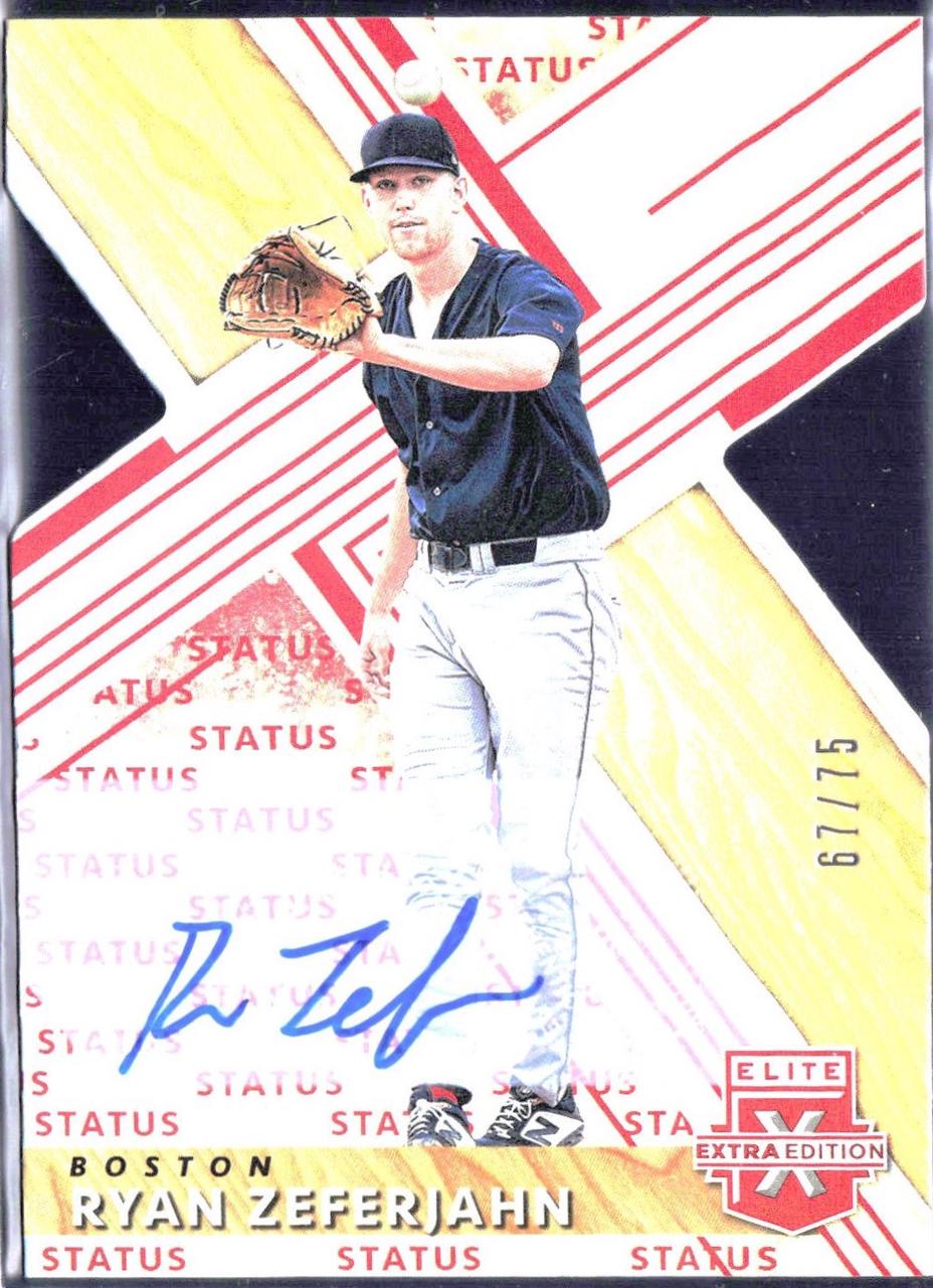 Ryan Zeferjahn [Status Die Cut Red] #155