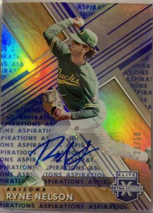 Ryne Nelson [Autograph Aspirations Blue] #132