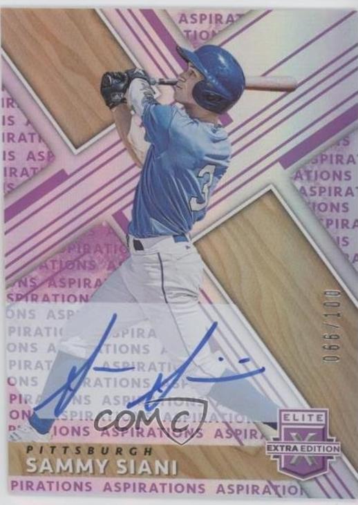 Sammy Siani [Autograph Aspirations Purple] #37