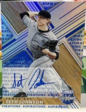Seth Johnson [Autograph Aspirations Blue] #40