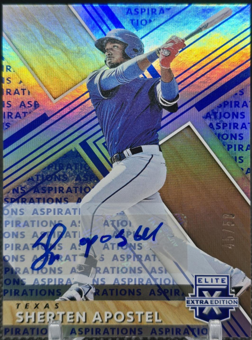 Sherten Apostel [Autograph Aspirations Blue] #114