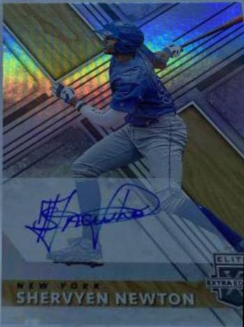 Shervyen Newton [Autograph] #94