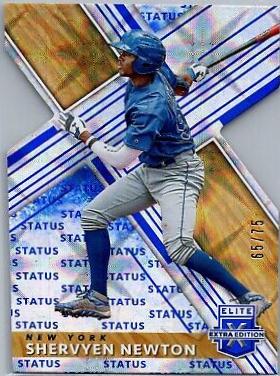 Shervyen Newton [Status Die Cut Blue] #94