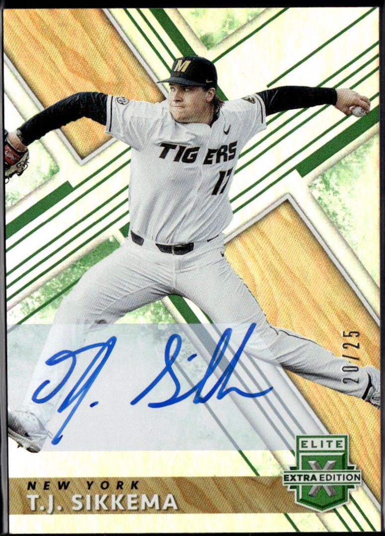 T.J. Sikkema [Autograph Emerald] #38