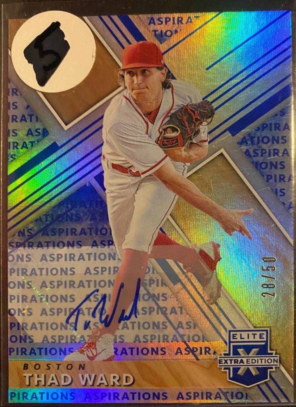 Thad Ward [Autograph Aspirations Blue] #171