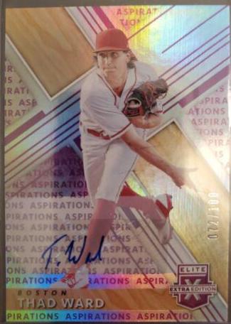Thad Ward [Autograph Aspirations Purple] #171