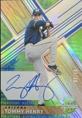 Tommy Henry [Autograph Tie Dye] #74