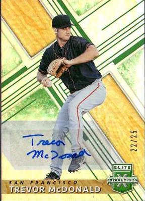 Trevor McDonald [Autograph Emerald] #176