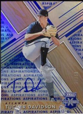 Tucker Davidson [Autograph Aspirations Blue] #146