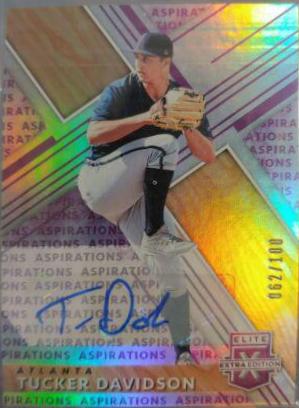 Tucker Davidson [Autograph Aspirations Purple] #146
