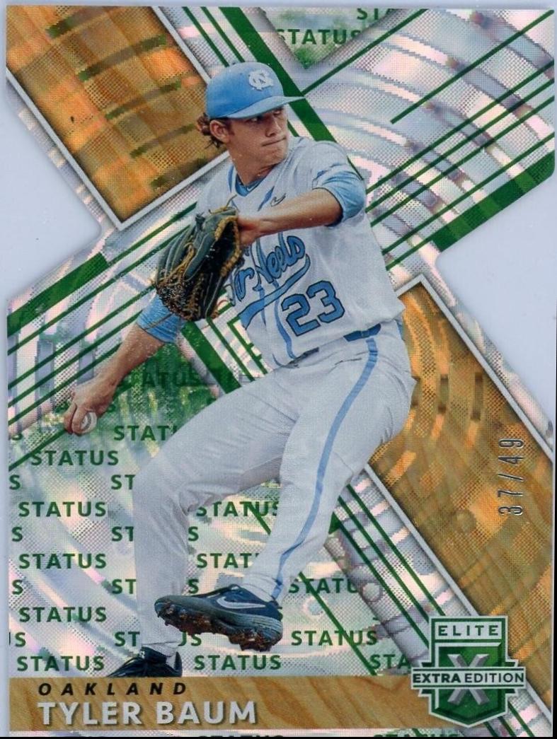 Tyler Baum [Status Die Cut Emerald] #66