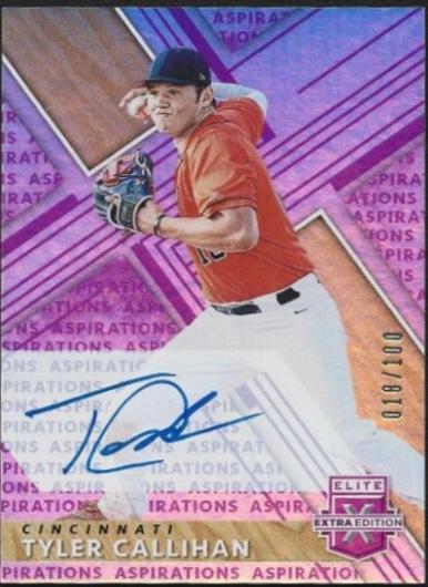 Tyler Callihan [Autograph Aspirations Purple] #80