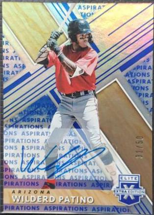 Wilderd Patino [Autograph Aspirations Blue] #175