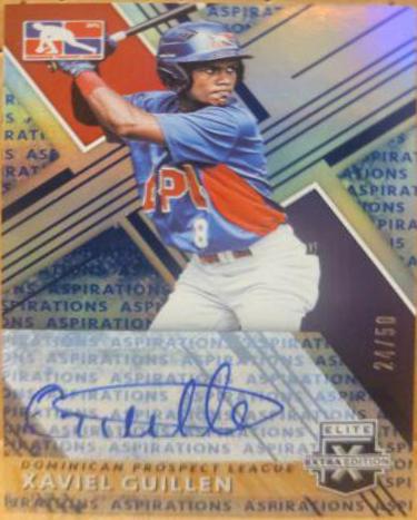 Xaviel Guillen [Autograph Aspirations Blue] #203