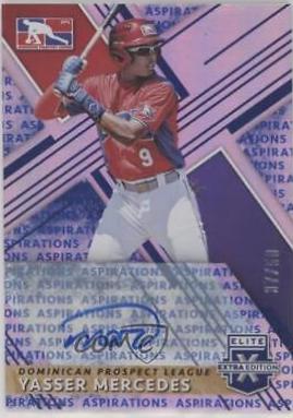 Yasser Mercedes [Autograph Aspirations Blue] #207