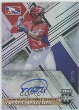 Yasser Mercedes [Autograph Emerald] #207