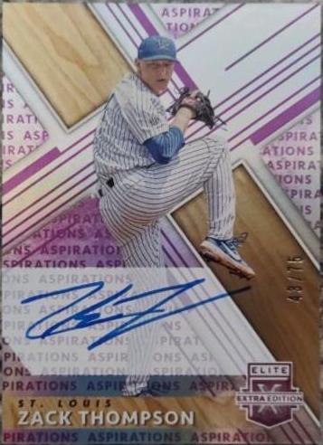 Zack Thompson [Autograph Aspirations Purple] #19