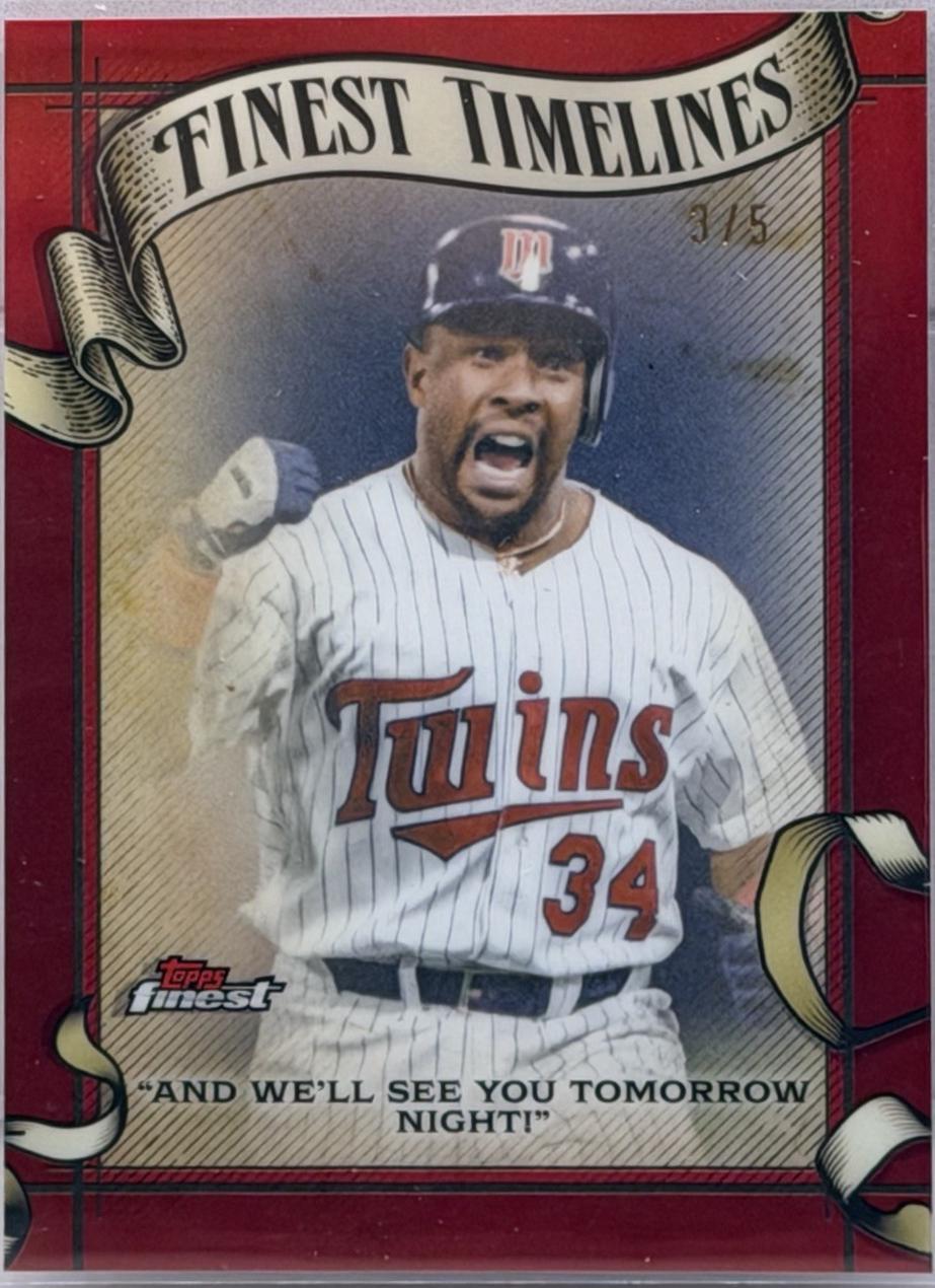 Kirby Puckett [Red] #FT-26