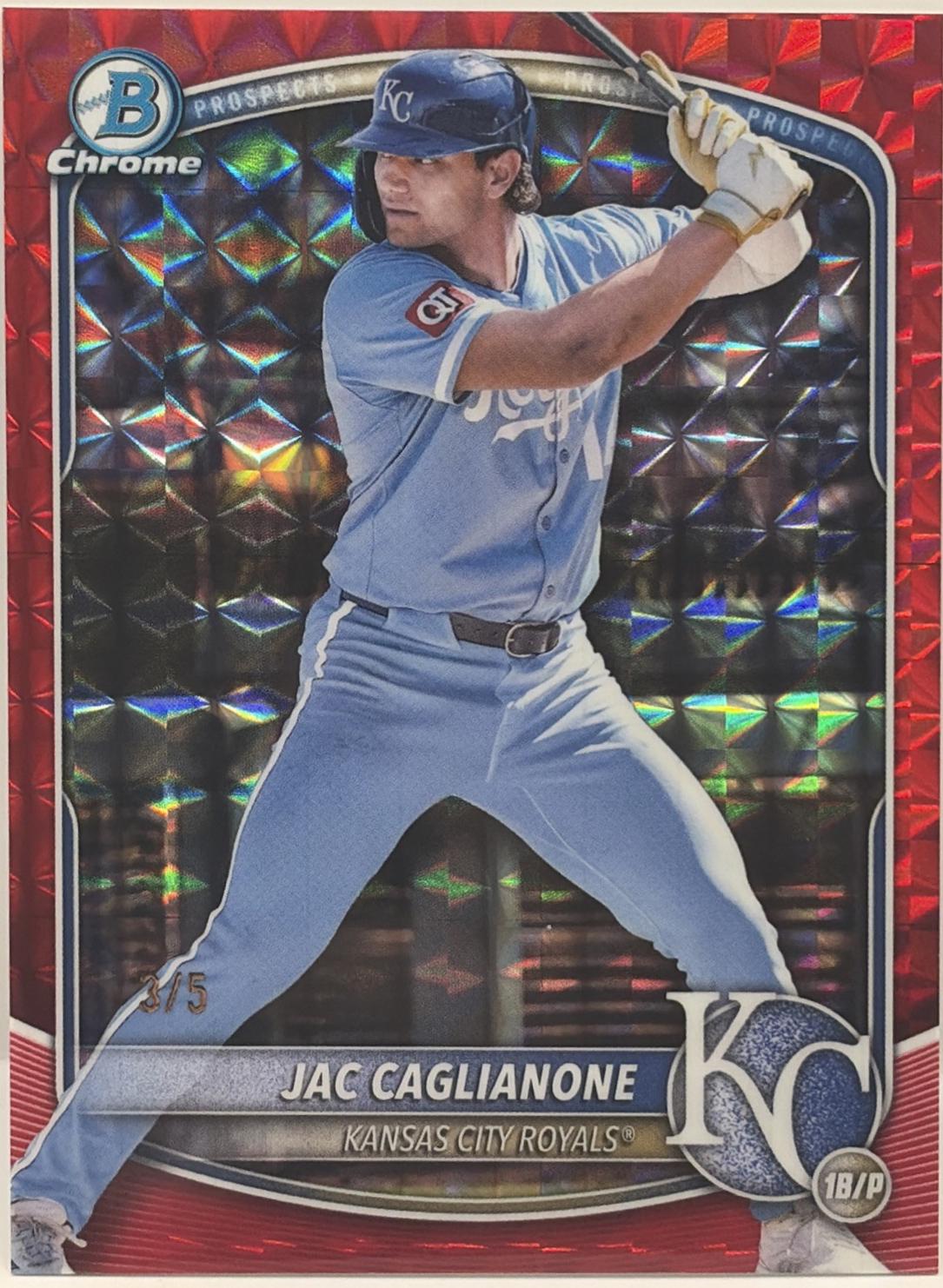 Jac Caglianone [Red Geometric] #BCP-154