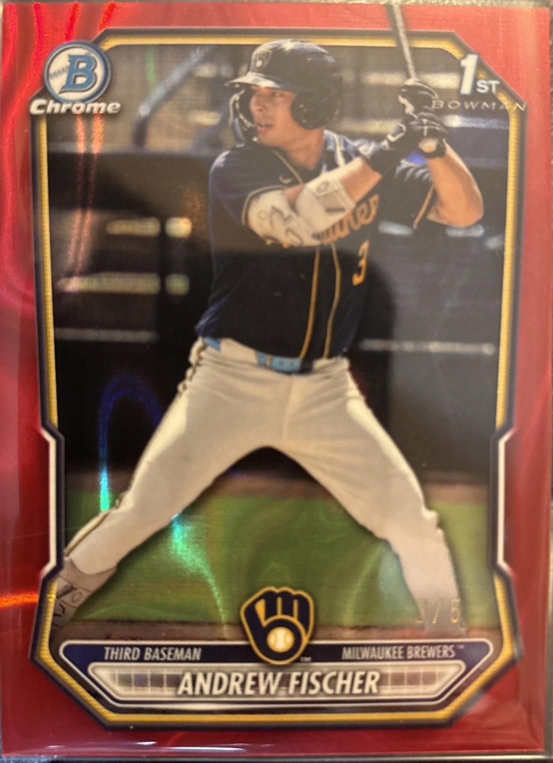 Andrew Fischer [Red Refractor] #BCP-149