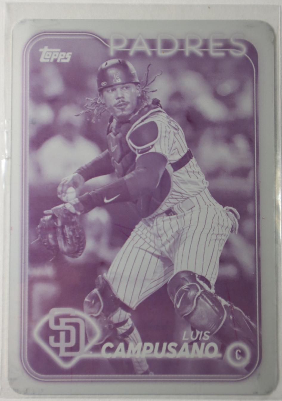 Luis Campusano [Printing Plate] #217