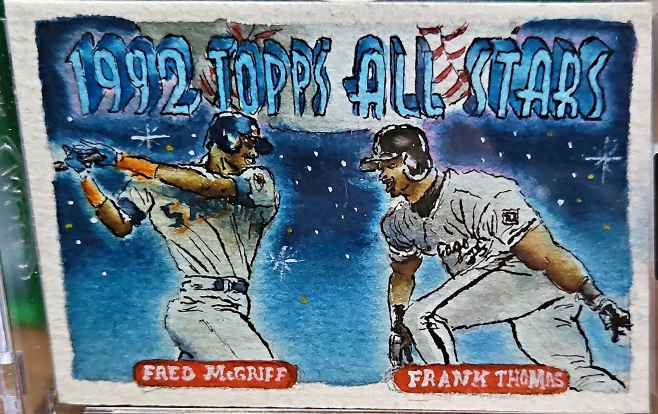 Fred McGriff / Frank Thomas [Gold Foil] #71