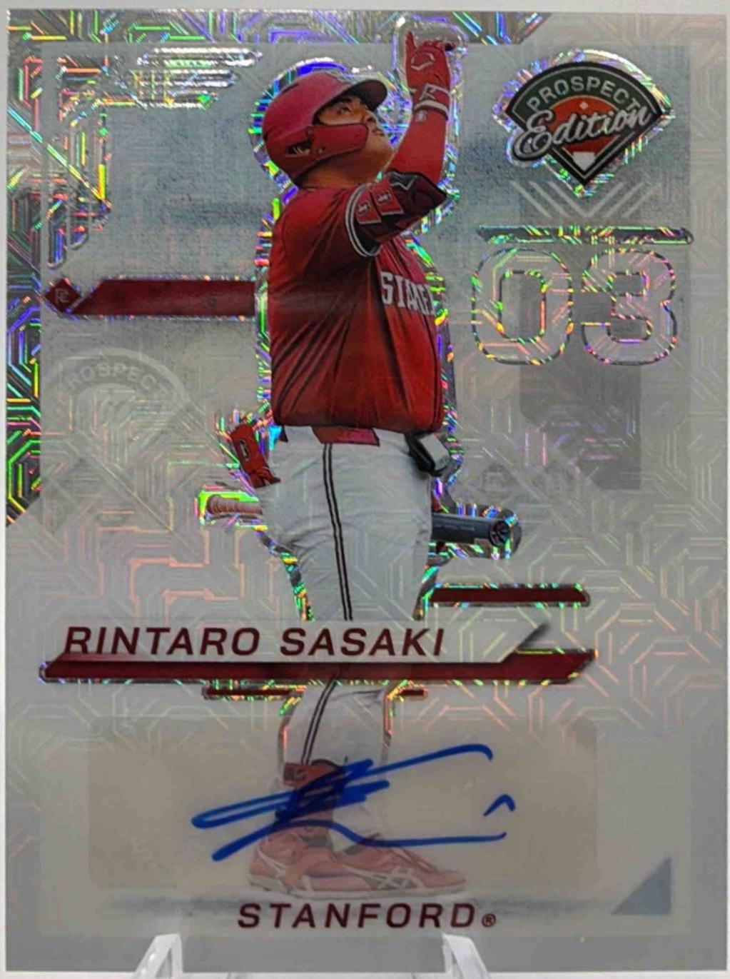 Rintaro Sasaki [Mojo Holo Ticket Signature] #104