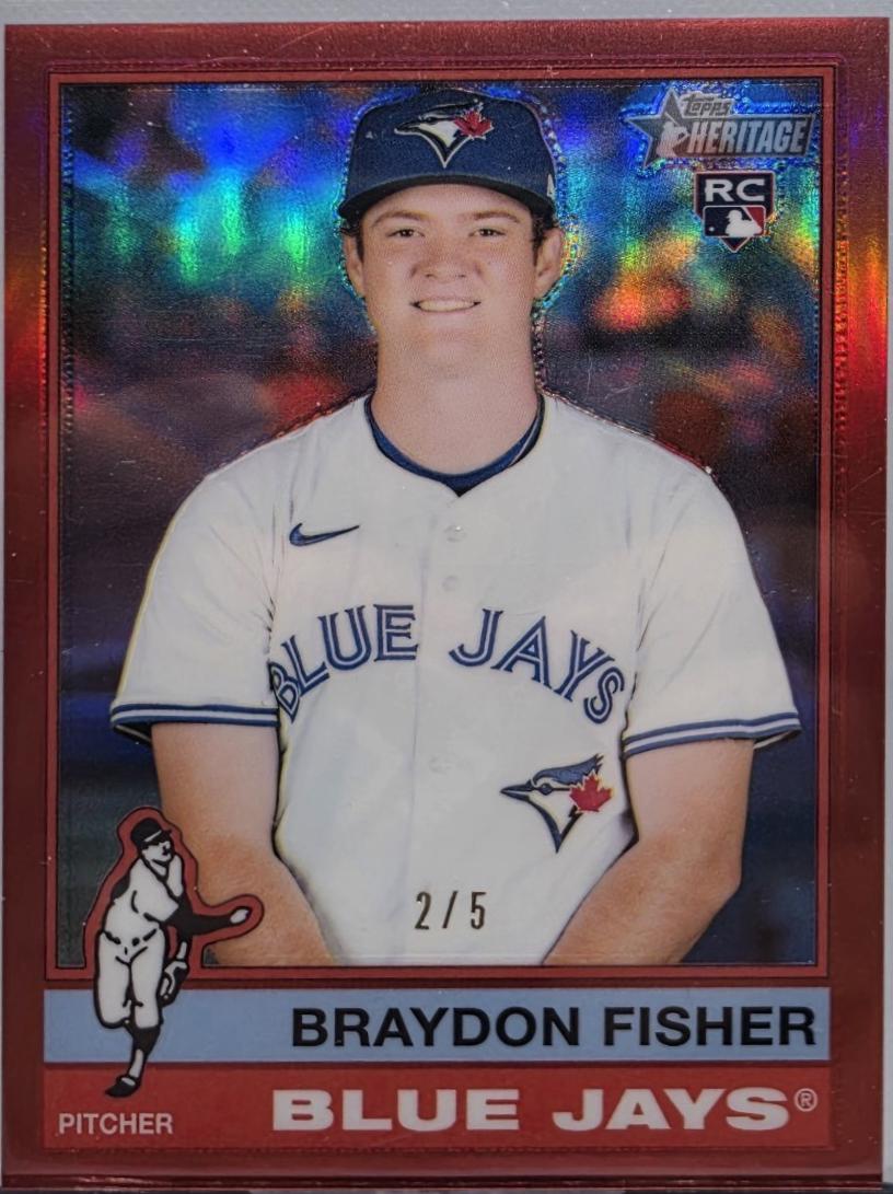 Braydon Fisher [Red Chrome] #646