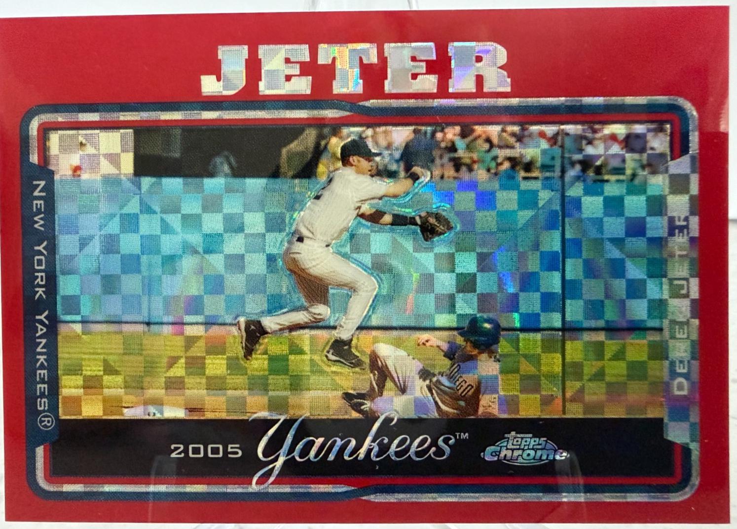 Derek Jeter [Red X-Fractor] #440