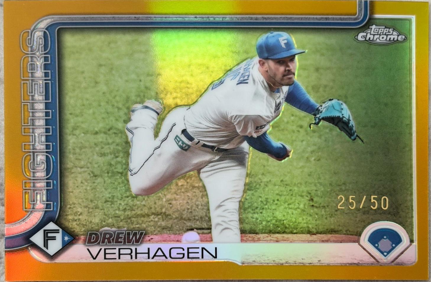 Drew VerHagen [Gold Refractor] #210