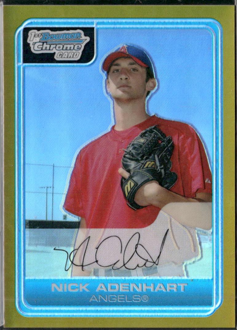 Nick Adenhart [Gold Refractor] #BC18