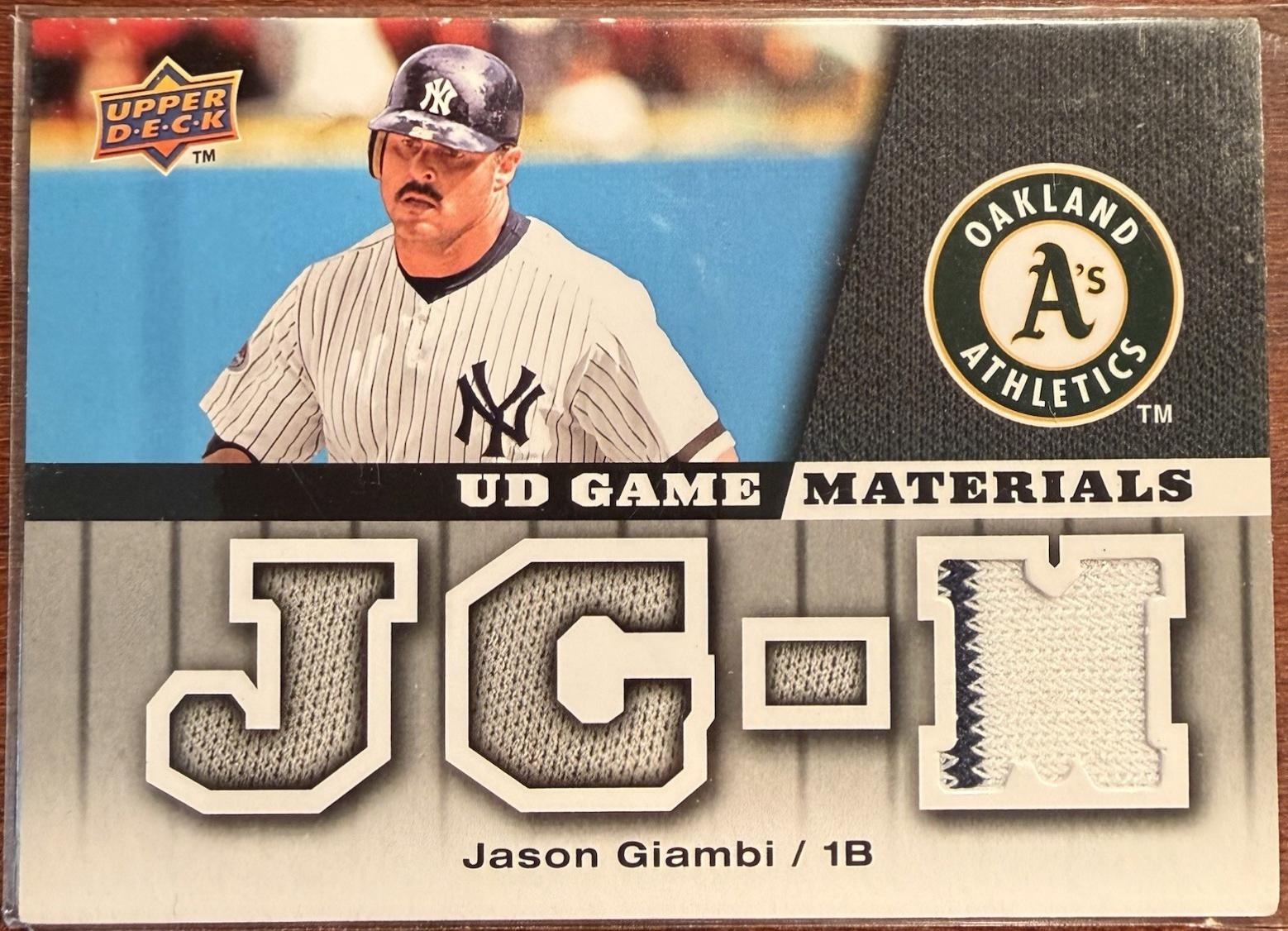 Jason Giambi #GM-JG