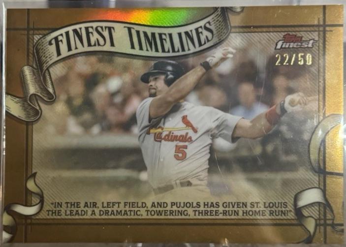 Albert Pujols [Gold] #FT-28