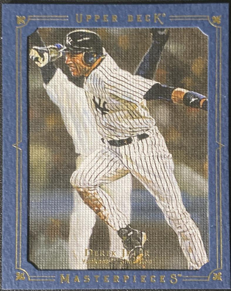 Derek Jeter [Framed Blue 50] #109