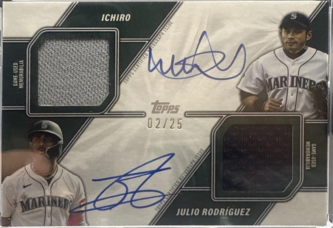 Julio Rodriguez / Ichiro [Orange] #MLMDA-IR