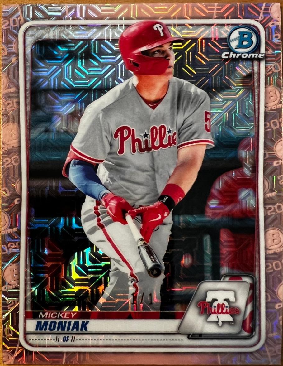 Mickey Moniak [Rose Gold Refractor Mega Box Mojo] #BCP-167