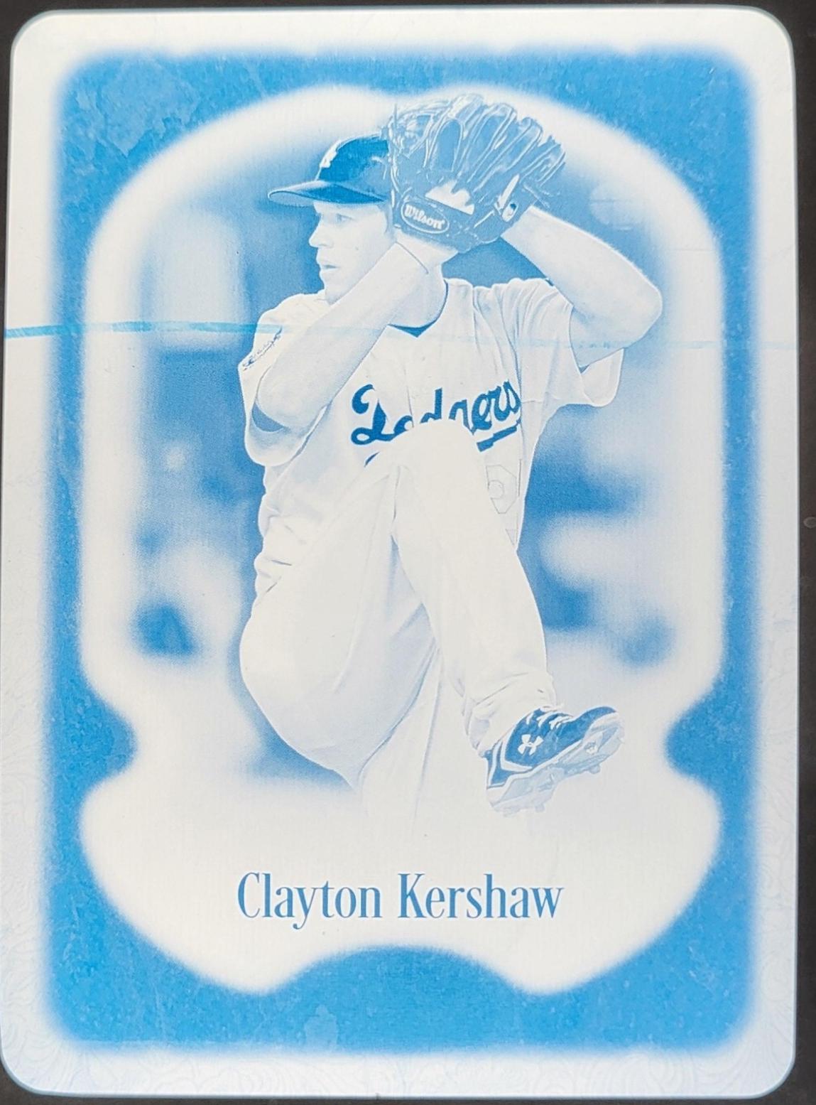 Clayton Kershaw [Printing Plate] #19