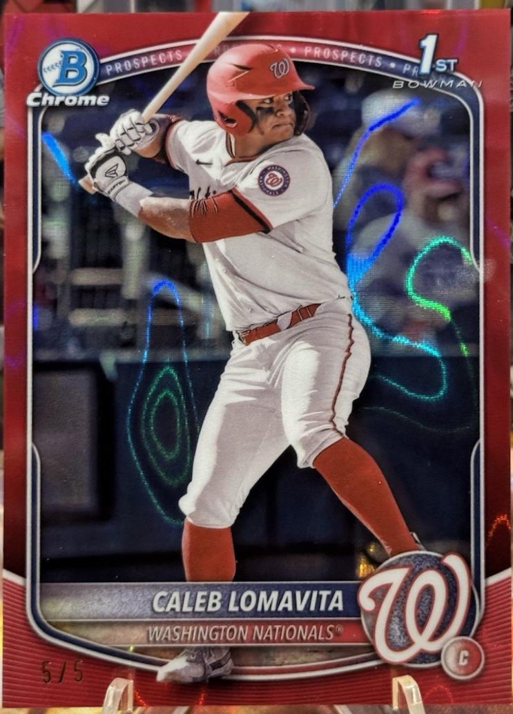 Caleb Lomavita [Red Lava] #BCP-120