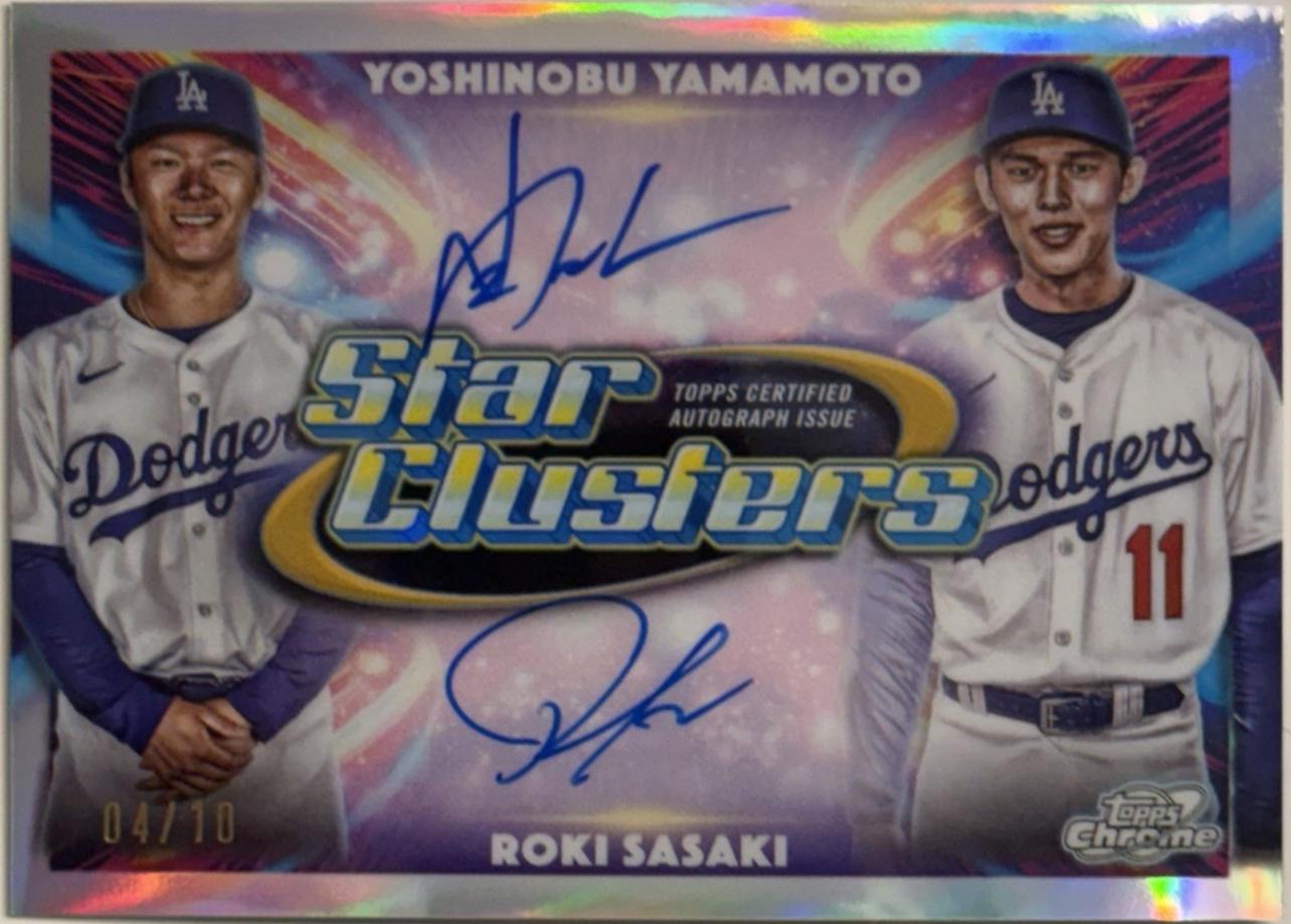 Yoshinobu Yamamoto / Roki Sasaki #SCDA-YS