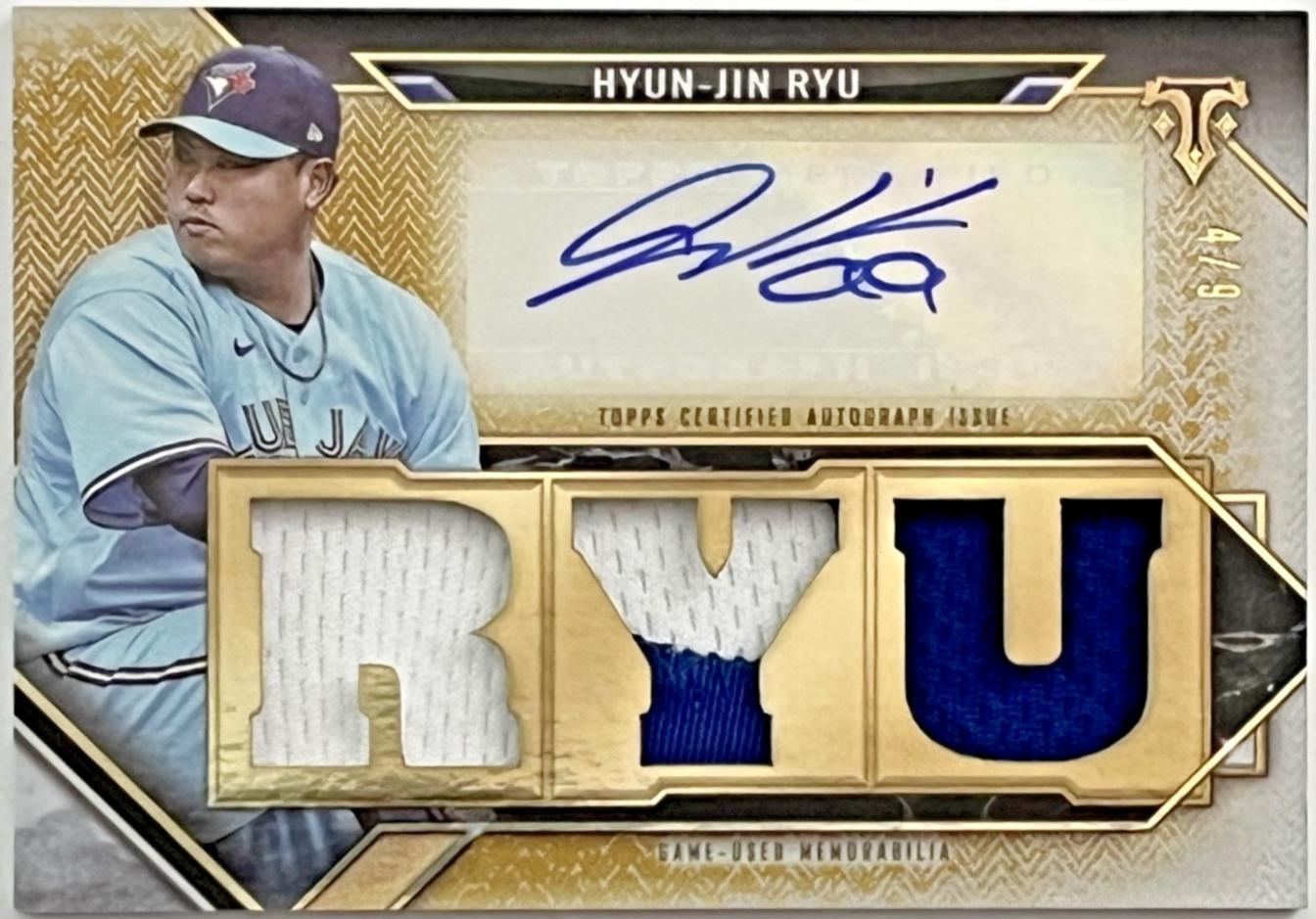 Hyun-Jin Ryu [Gold] #TTAR-HJR3