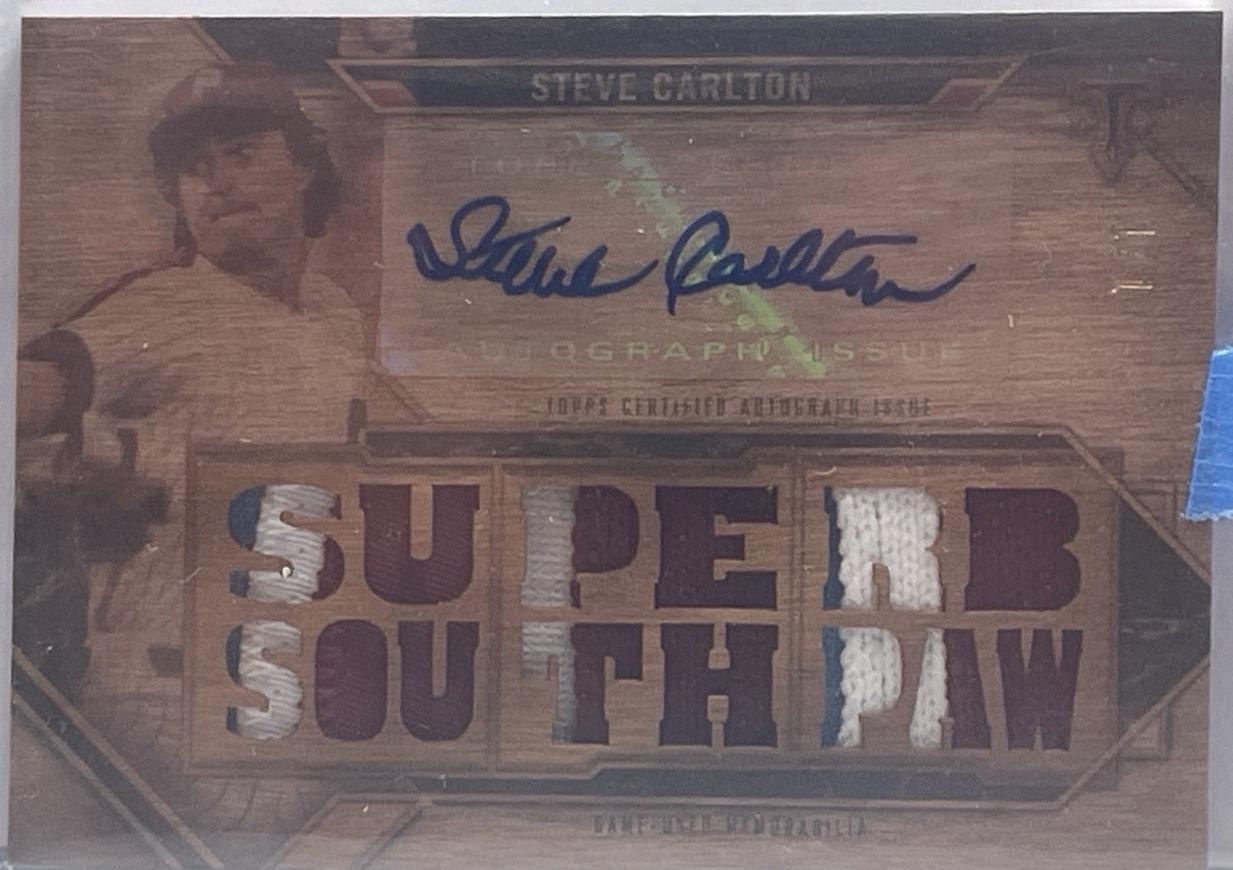 Steve Carlton [Wood] #TTAR-SCA1