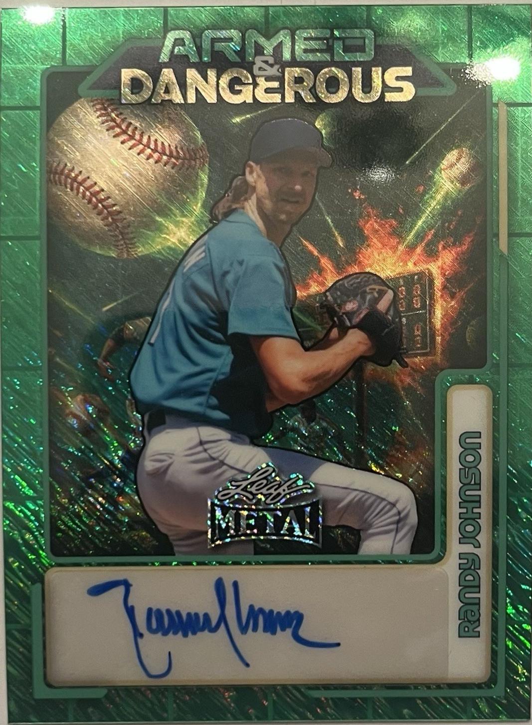 Randy Johnson [Shimmer Green] #ASA-RJ1