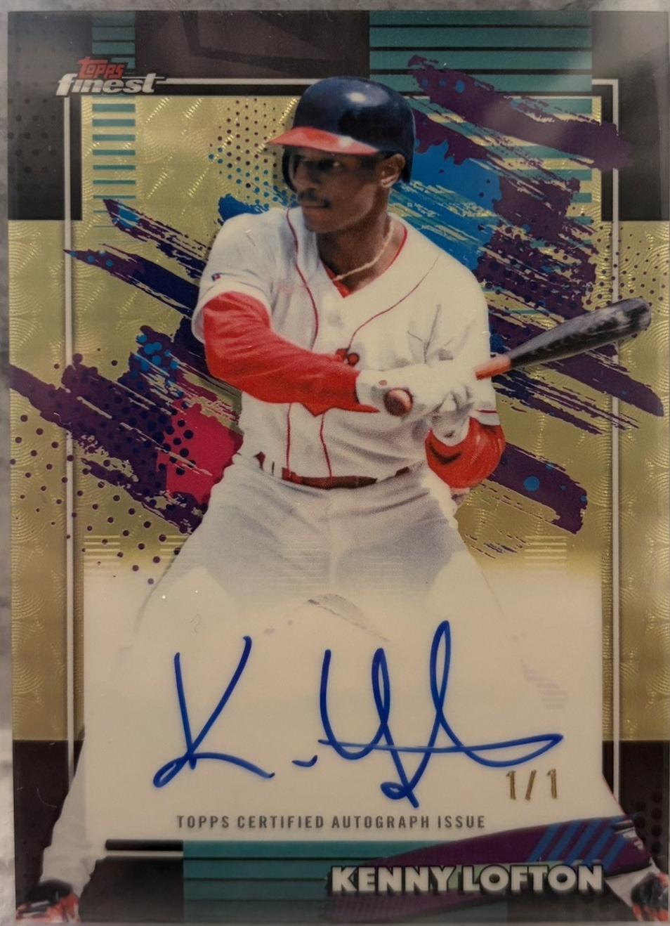 Kenny Lofton [Superfractor] #FA-KL