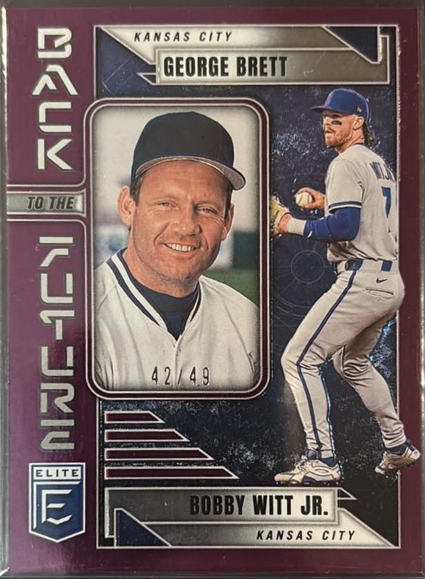 Bobby Witt Jr. / George Brett [Purple] #7