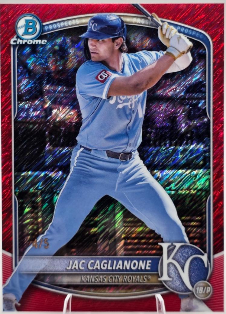 Jac Caglianone [Red Shimmer] #BCP-154