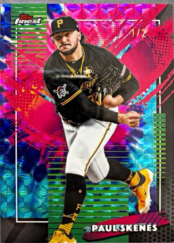 Paul Skenes [Tie Dye Geometric Refractor] #210