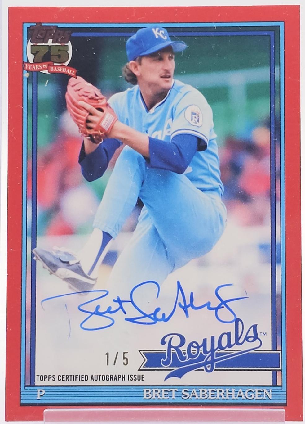 Bret Saberhagen [Red] #91B2-BSA