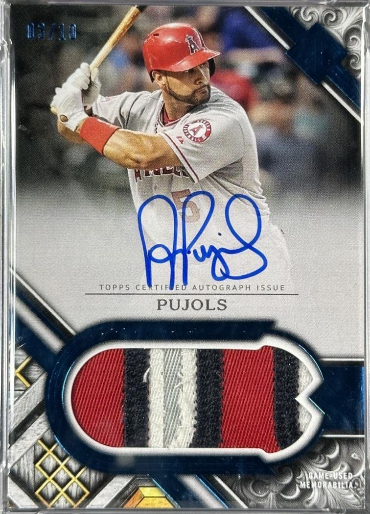 Albert Pujols [Blue] #PCA-APU