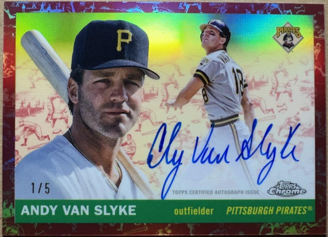 Andy Van Slyke [Toile Cream Red Refractor] #CPA-AVA
