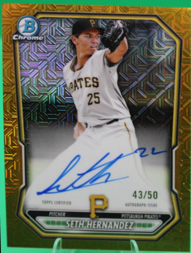 Seth Hernandez [Gold Mojo] #BMA-SH